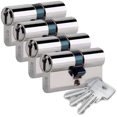 Több zárbetét azonos kulccsal