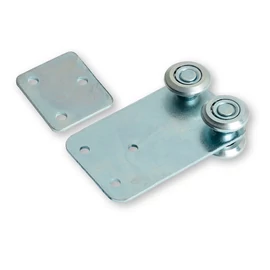 Függ. görgő 4 db. kerékkel, egyenes konzol 