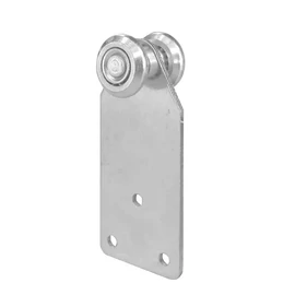 Függ. görgő 2 db. kerékkel, egyenes konzol 