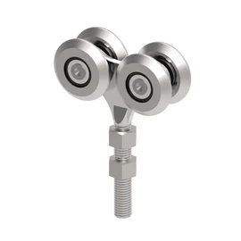 Függ. görgő 4 db. kerékkel M8 