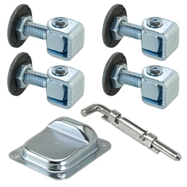 Forgáspont garn. M16 kétszárnyas kapuhoz heg. tányéros