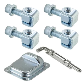 Forgáspont garn. M16 kétszárnyas kapuhoz heg. hüvelyes