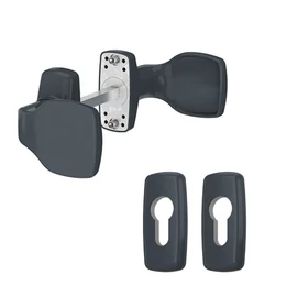 Gomb-gomb garnitúra antracit Merkury