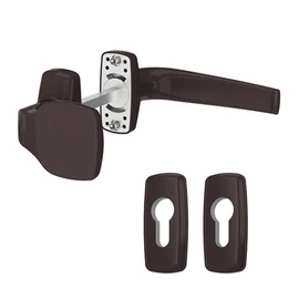 Gomb-kilincs garnitúra barna Merkury