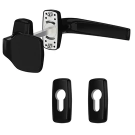 Gomb-kilincs garnitúra fekete Merkury