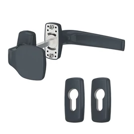 Gomb-kilincs garnitúra antracit Merkury Gomb-kilincs garnitúra antracit Merkury