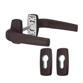 Kilincs-kilincs garnitúra barna Merkury