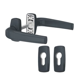 Kilincs-kilincs garnitúra antracit Merkury