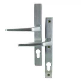 Kilincs-kilincs garnitúra ezüst Ilona 90 mm.