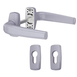 Kilincs-kilincs garnitúra ezüst Merkury