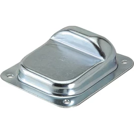 Ütköző szárnyas kapu csavarozható 138x158 mm.  /nagy/