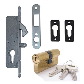 Kampós portálzár H35 40-es +zárbetét 30x30 