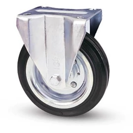 Tömörgumis kerék fix villa 80 mm