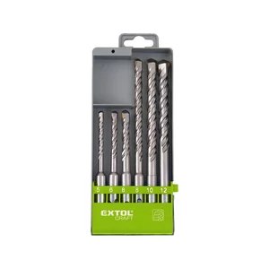 Betonfúró készlet SDS PLUS, 6db. 110 mm 5,6,8, 160 mm 8,10,12, Extol