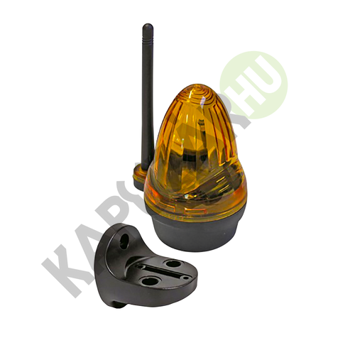 Villogó lámpa ledes, beépített ant. oldalfali konzol, 12-240VAC/DC UNILED