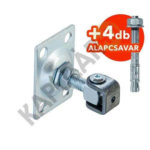 Forgáspont M12 csavarozható+alapcsavar