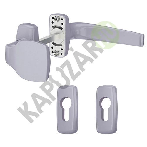 Gomb-kilincs garnitúra ezüst Merkury