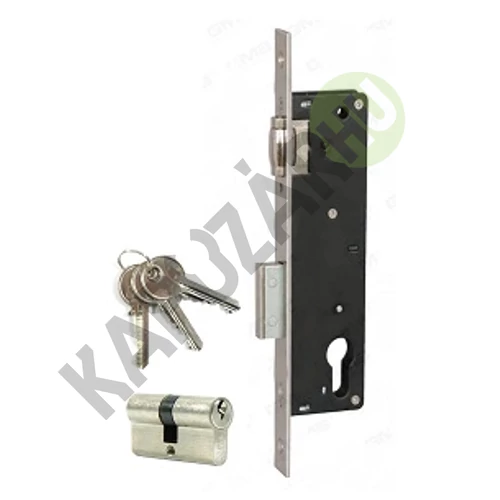 Portálzár 40-es 25/22 görgős + zárbetét 30x30 Anbo