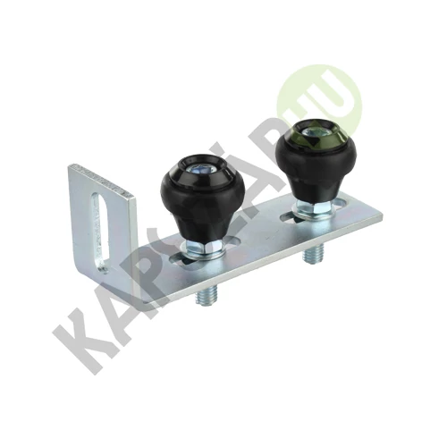 Felső vezető állítható konzol 2 x 43 mm. gumigyűrűvel 0-63 mm.