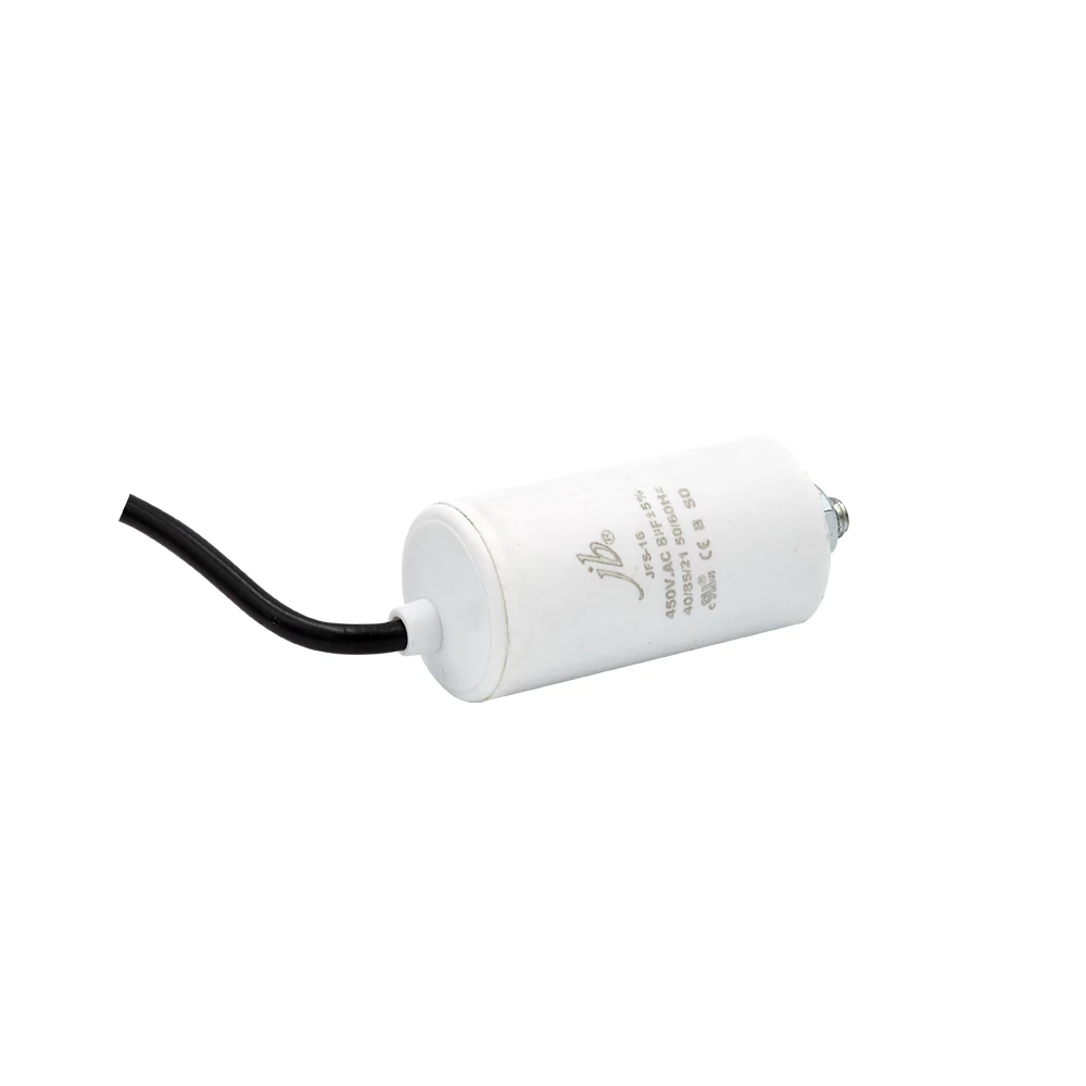 Kondenzátor 8uF, 450V, vezetékes