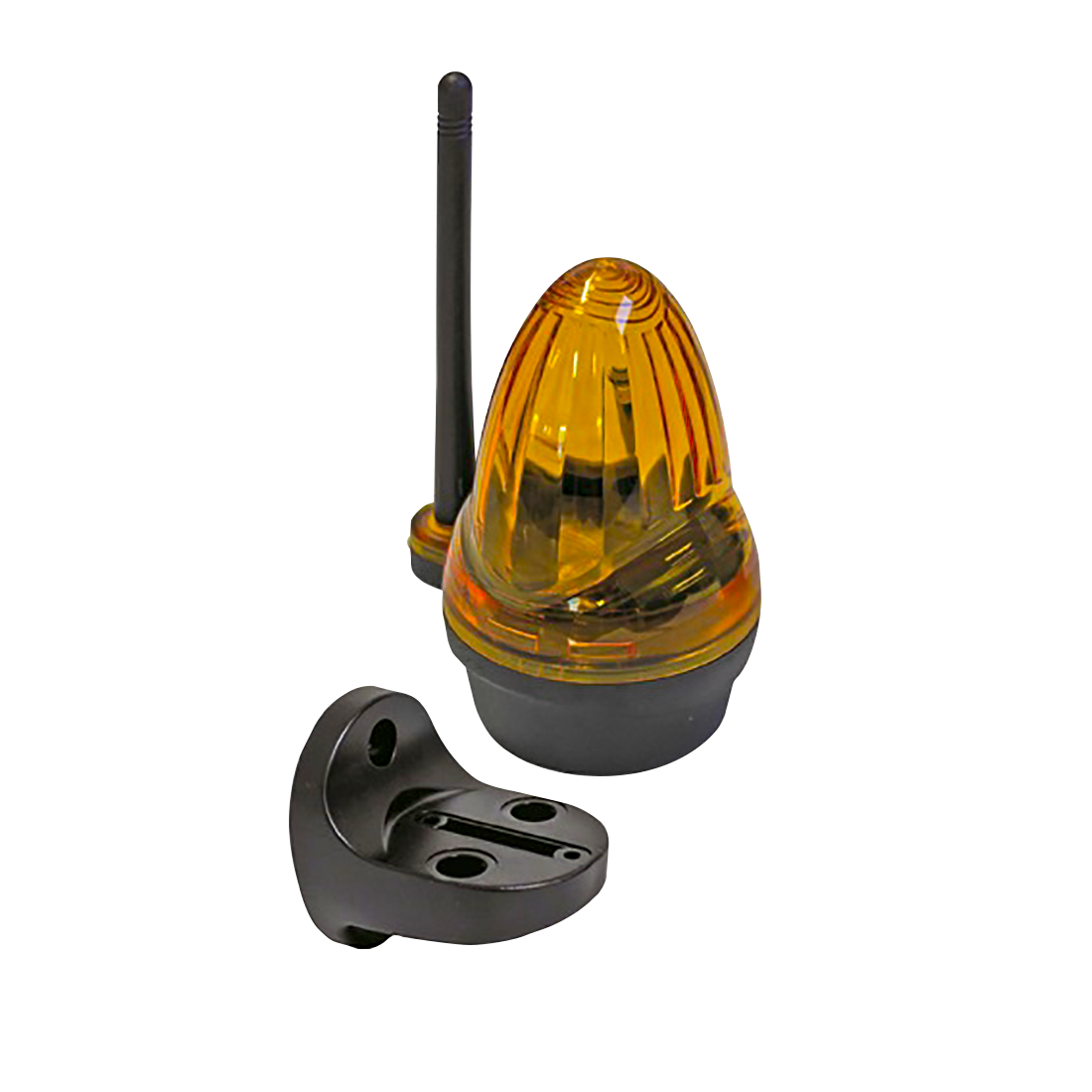 Villogó lámpa ledes, beépített ant. oldalfali konzol, 12-240VAC/DC UNILED