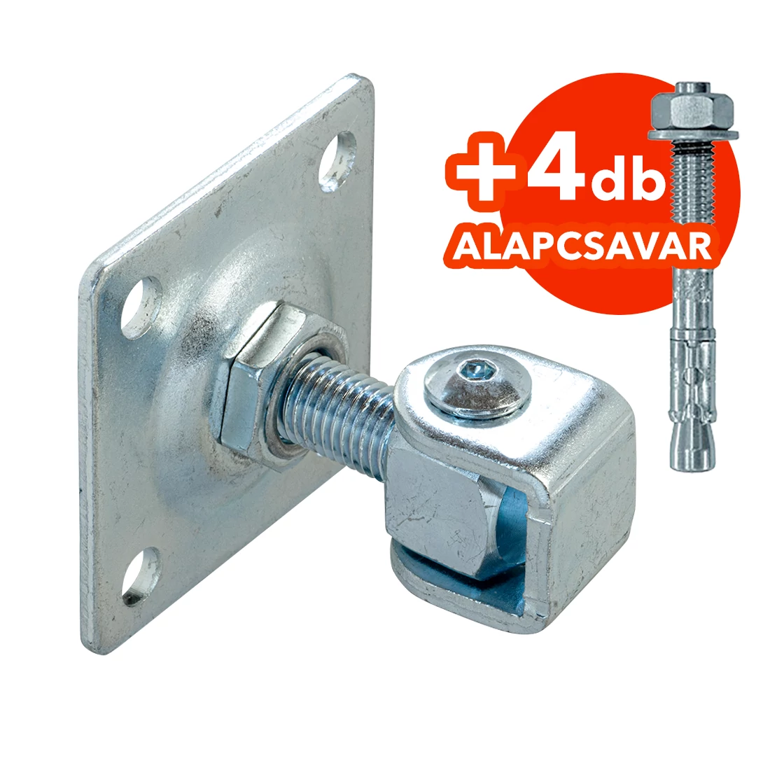 Forgáspont M24 csavarozható+ alapcsavar