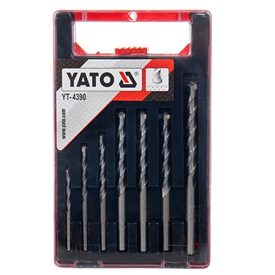 Fúrókészlet betonhoz 7 db. YATO